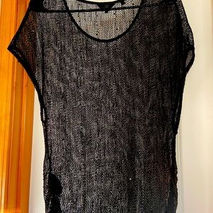 Guess shirt. Size small. Black with black sequins.